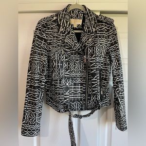 Women’s Michael Michael Kors LOGO Bomber Style Jacket.